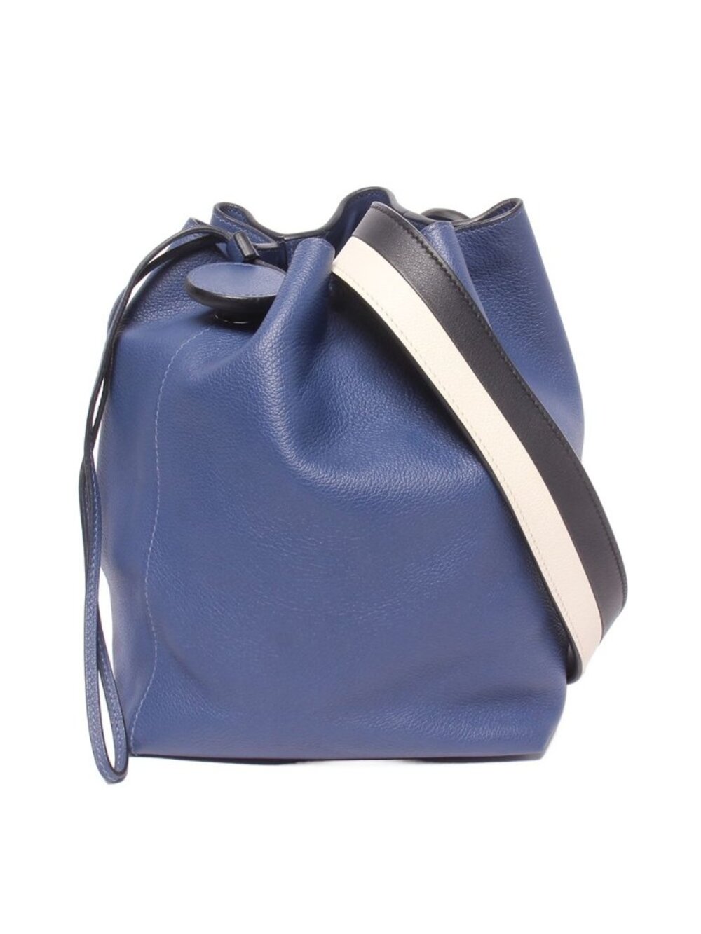 Hermes Shoulder Bag Silver Ricole 17